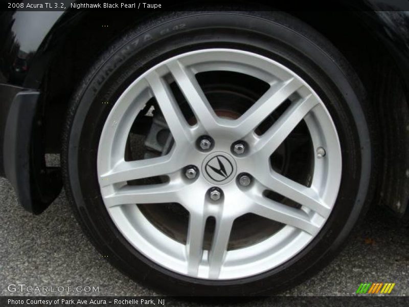 Nighthawk Black Pearl / Taupe 2008 Acura TL 3.2