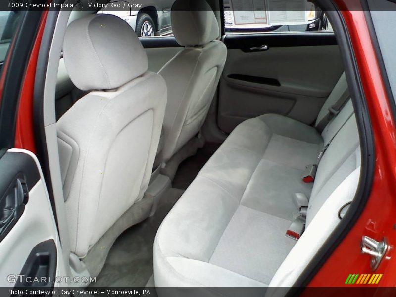 Victory Red / Gray 2009 Chevrolet Impala LT