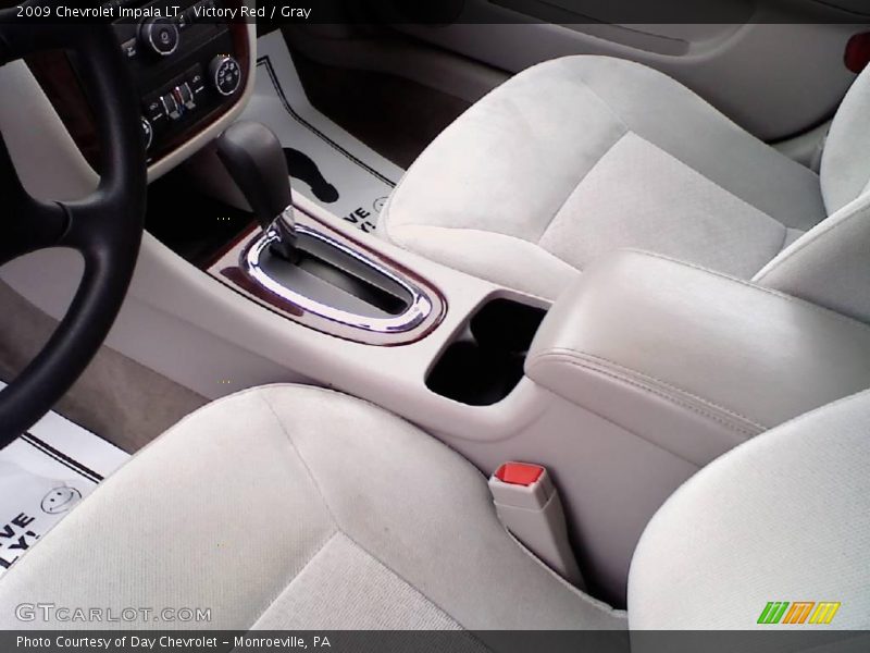 Victory Red / Gray 2009 Chevrolet Impala LT