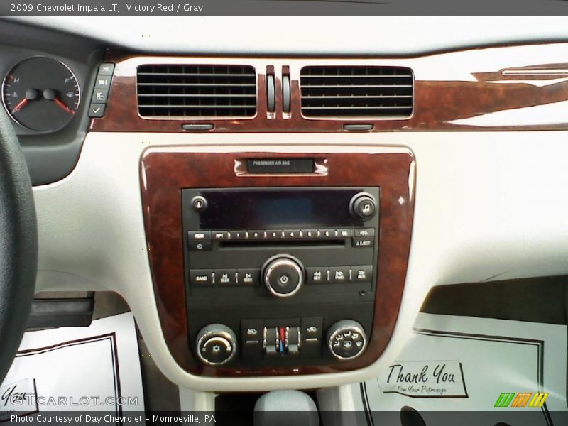 Victory Red / Gray 2009 Chevrolet Impala LT