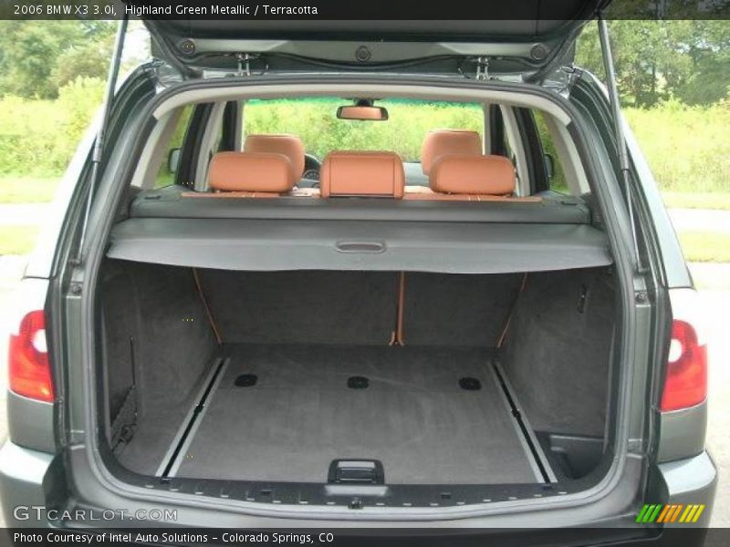 Highland Green Metallic / Terracotta 2006 BMW X3 3.0i