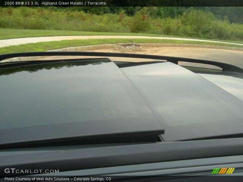 Highland Green Metallic / Terracotta 2006 BMW X3 3.0i
