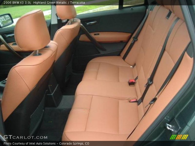 Highland Green Metallic / Terracotta 2006 BMW X3 3.0i