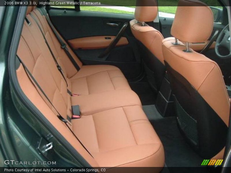 Highland Green Metallic / Terracotta 2006 BMW X3 3.0i