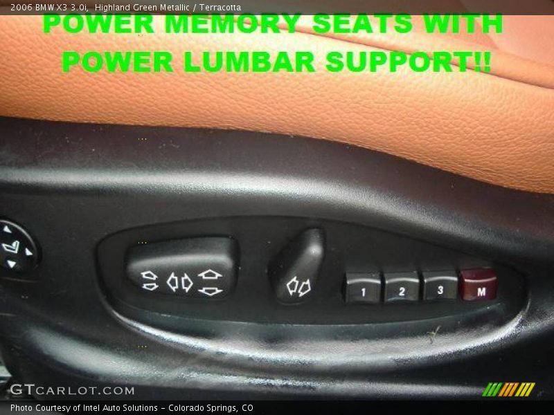 Highland Green Metallic / Terracotta 2006 BMW X3 3.0i