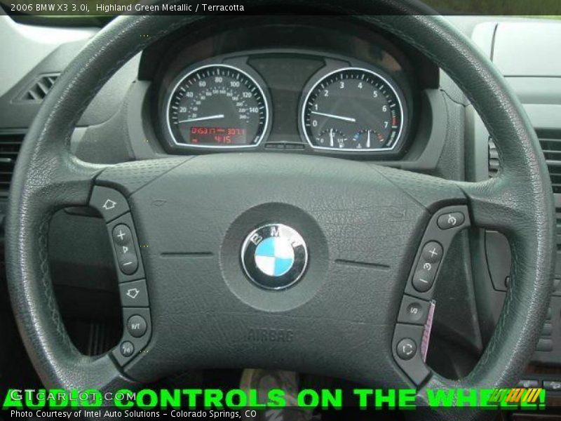 Highland Green Metallic / Terracotta 2006 BMW X3 3.0i