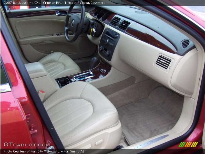 Crimson Pearl Tintcoat / Cocoa/Cashmere 2007 Buick Lucerne CXL