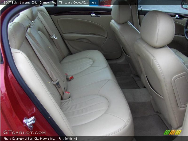 Crimson Pearl Tintcoat / Cocoa/Cashmere 2007 Buick Lucerne CXL