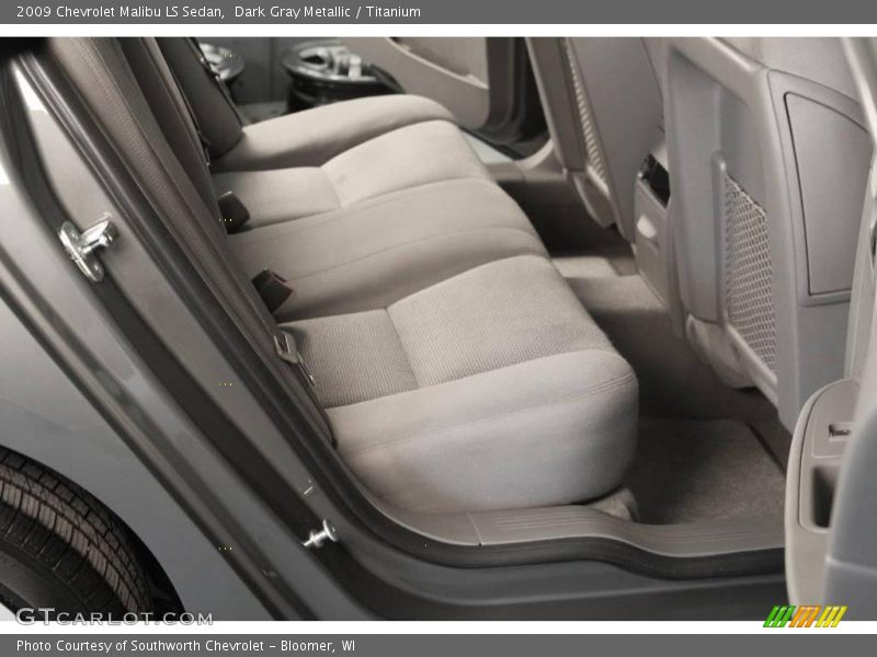Dark Gray Metallic / Titanium 2009 Chevrolet Malibu LS Sedan