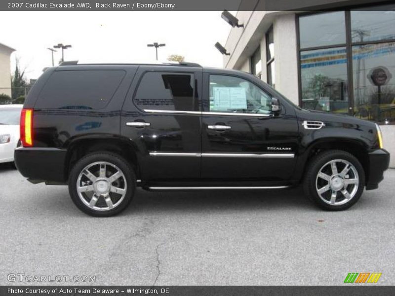 Black Raven / Ebony/Ebony 2007 Cadillac Escalade AWD