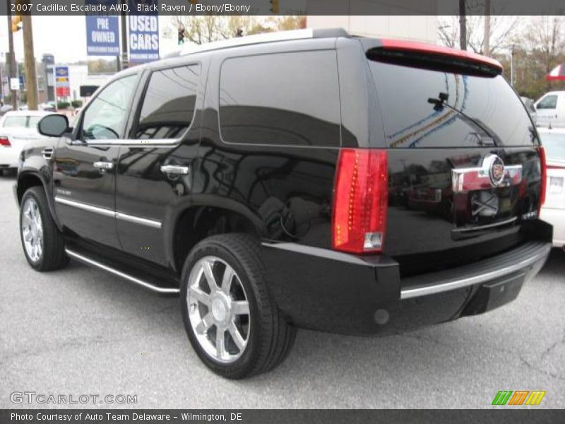 Black Raven / Ebony/Ebony 2007 Cadillac Escalade AWD