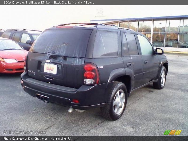 Black Granite Metallic / Ebony 2009 Chevrolet TrailBlazer LT 4x4