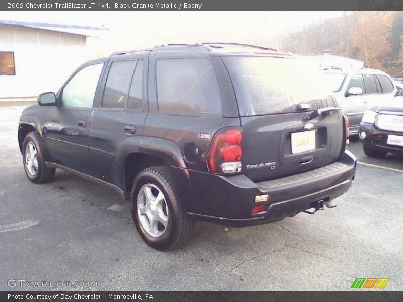 Black Granite Metallic / Ebony 2009 Chevrolet TrailBlazer LT 4x4