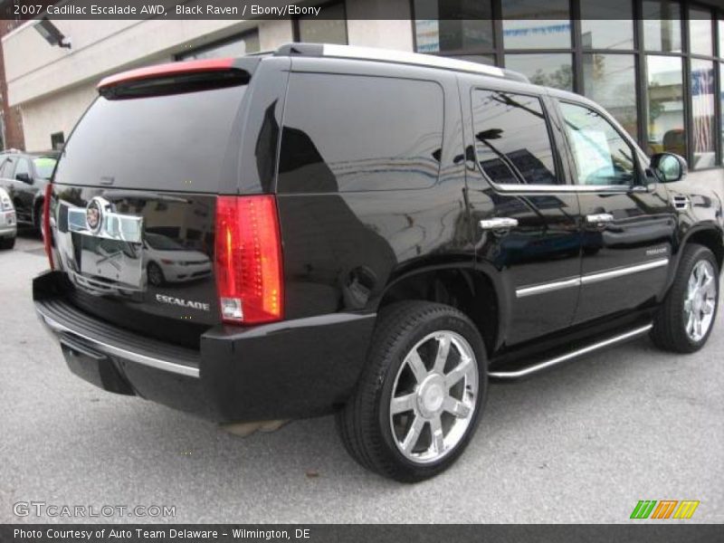 Black Raven / Ebony/Ebony 2007 Cadillac Escalade AWD