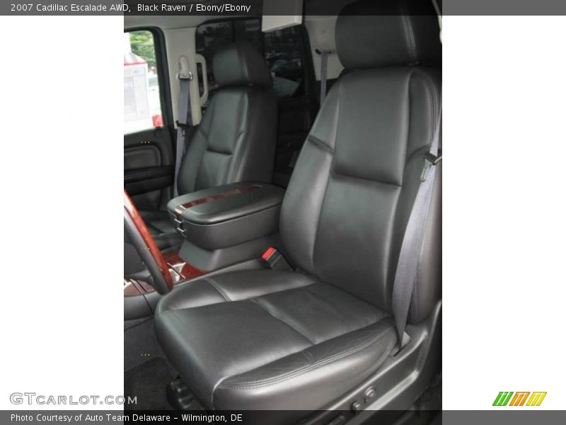 Black Raven / Ebony/Ebony 2007 Cadillac Escalade AWD