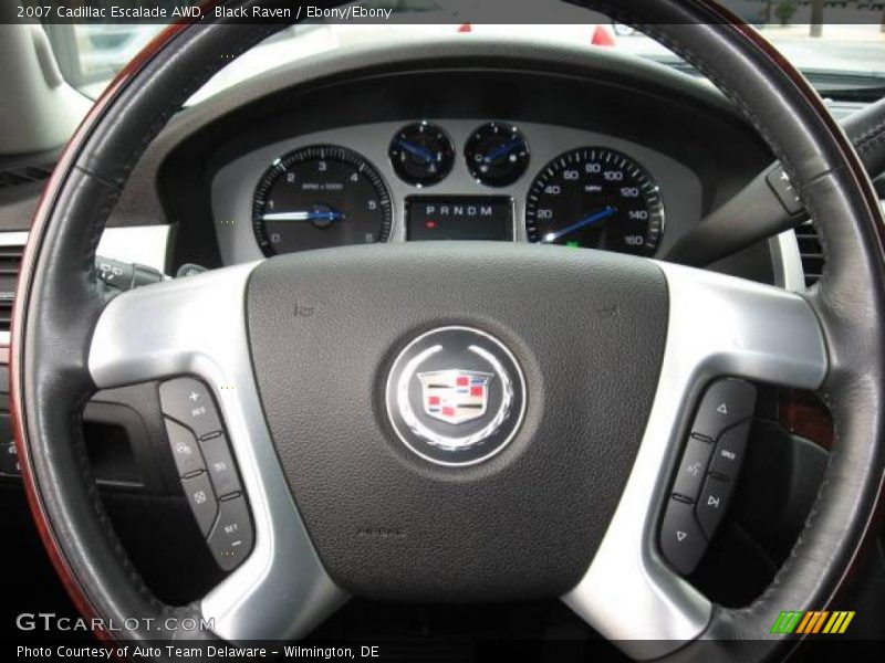 Black Raven / Ebony/Ebony 2007 Cadillac Escalade AWD