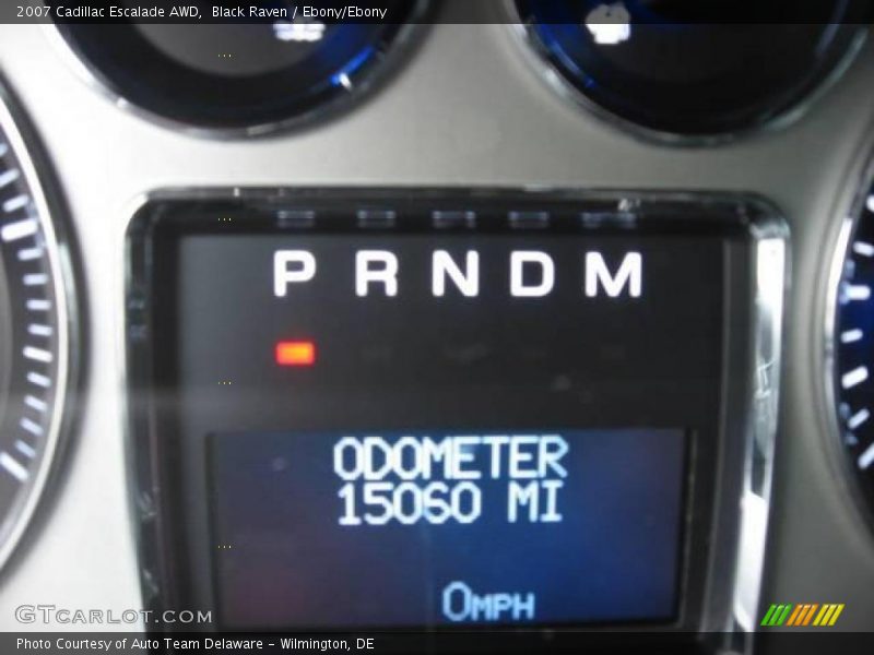 Black Raven / Ebony/Ebony 2007 Cadillac Escalade AWD