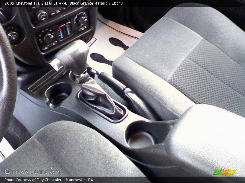 Black Granite Metallic / Ebony 2009 Chevrolet TrailBlazer LT 4x4