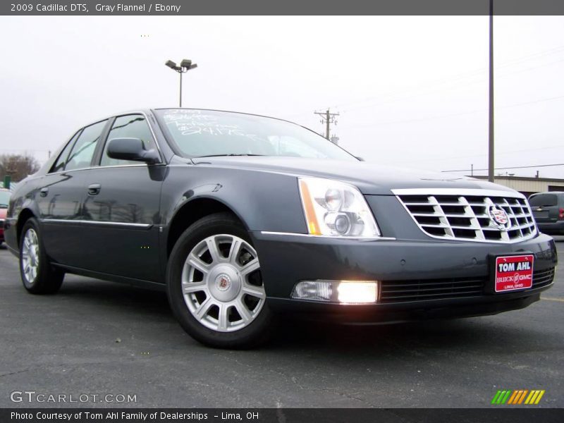Gray Flannel / Ebony 2009 Cadillac DTS