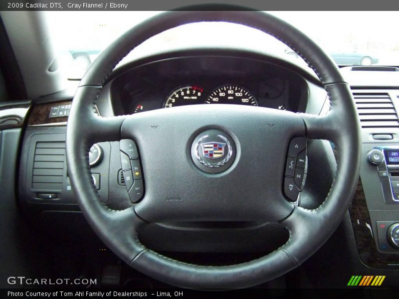 Gray Flannel / Ebony 2009 Cadillac DTS