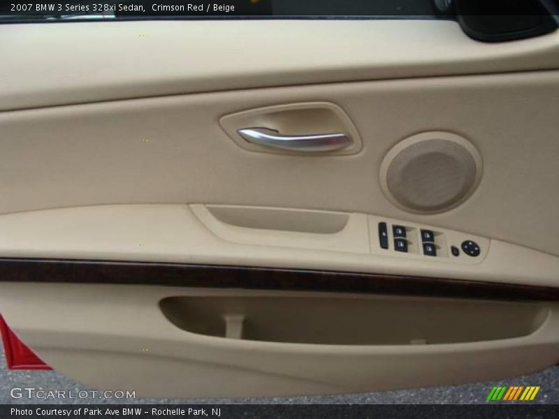 Crimson Red / Beige 2007 BMW 3 Series 328xi Sedan