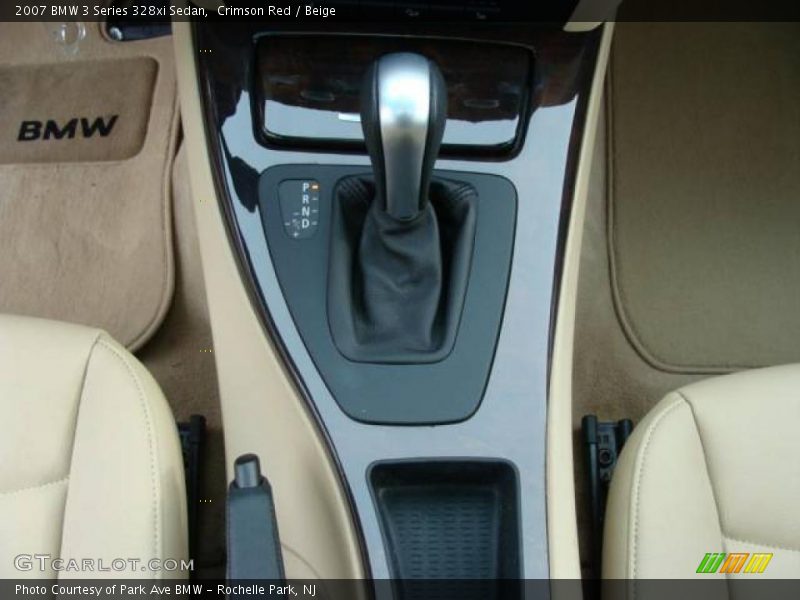 Crimson Red / Beige 2007 BMW 3 Series 328xi Sedan
