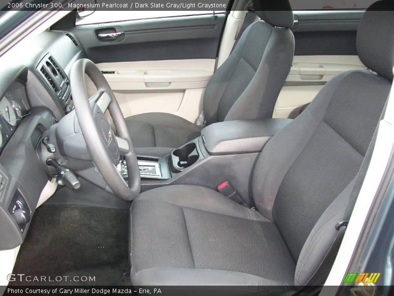 Magnesium Pearlcoat / Dark Slate Gray/Light Graystone 2006 Chrysler 300