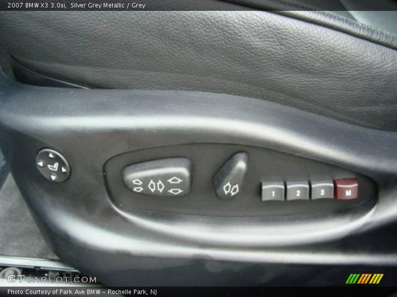 Silver Grey Metallic / Grey 2007 BMW X3 3.0si