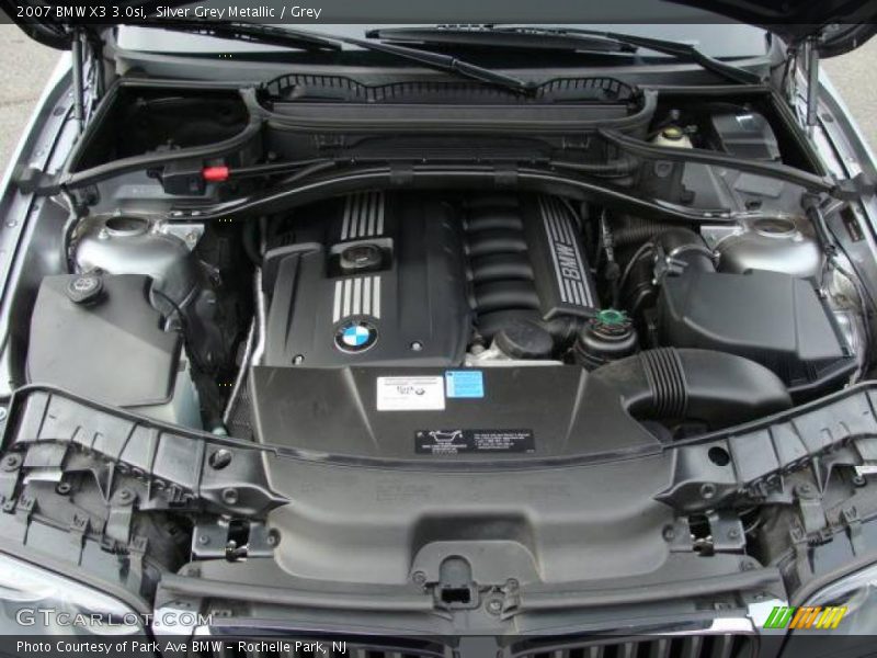 Silver Grey Metallic / Grey 2007 BMW X3 3.0si