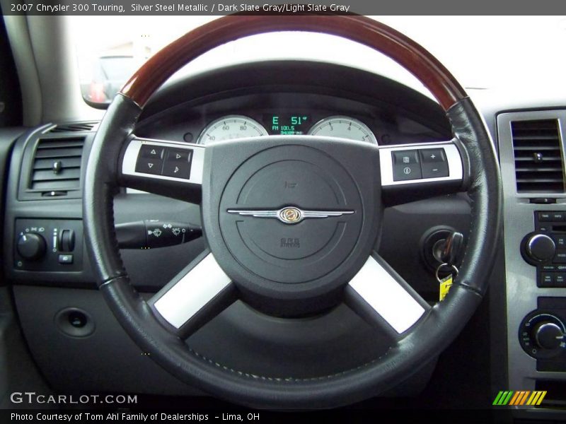Silver Steel Metallic / Dark Slate Gray/Light Slate Gray 2007 Chrysler 300 Touring