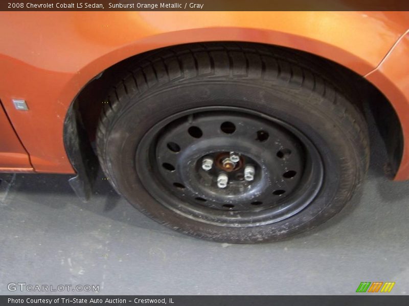 Sunburst Orange Metallic / Gray 2008 Chevrolet Cobalt LS Sedan