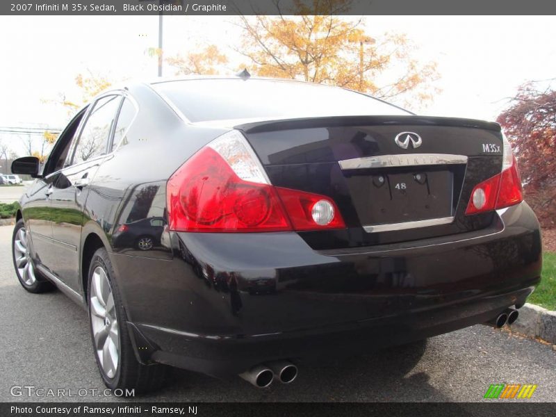 Black Obsidian / Graphite 2007 Infiniti M 35x Sedan