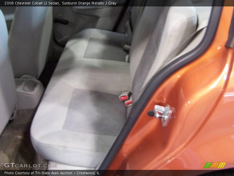 Sunburst Orange Metallic / Gray 2008 Chevrolet Cobalt LS Sedan