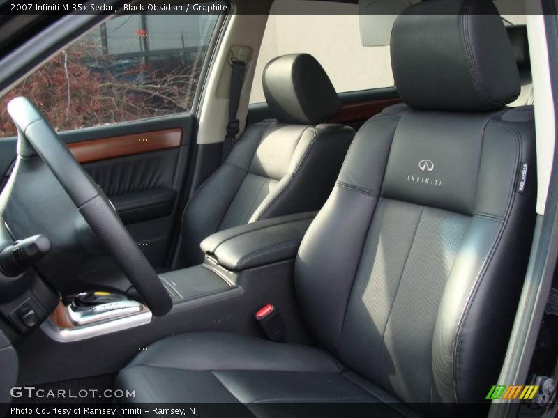 Black Obsidian / Graphite 2007 Infiniti M 35x Sedan