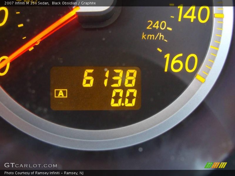Black Obsidian / Graphite 2007 Infiniti M 35x Sedan