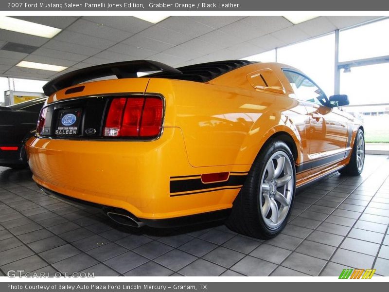 Grabber Orange / Black Leather 2007 Ford Mustang Saleen Parnelli Jones Edition