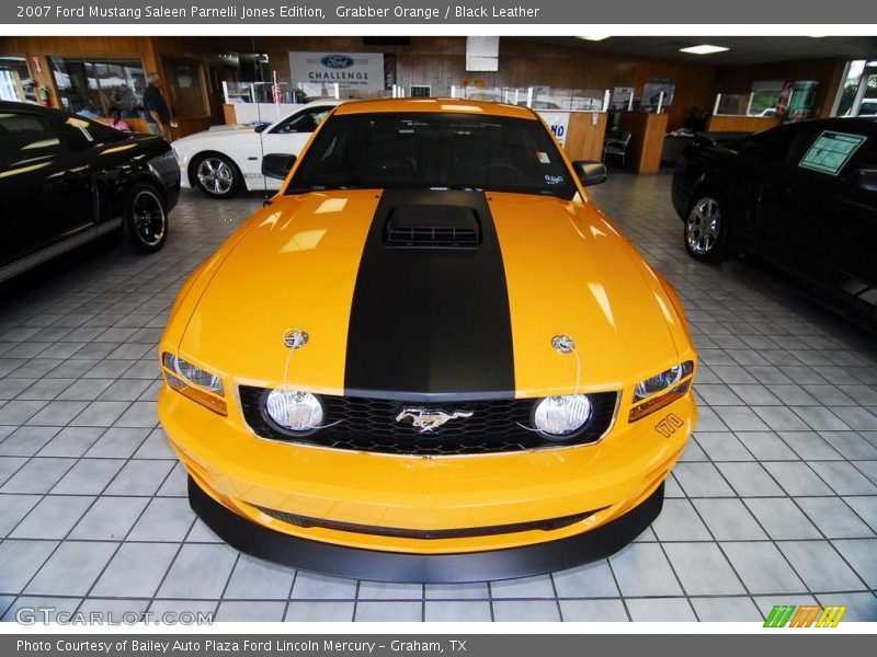 Grabber Orange / Black Leather 2007 Ford Mustang Saleen Parnelli Jones Edition
