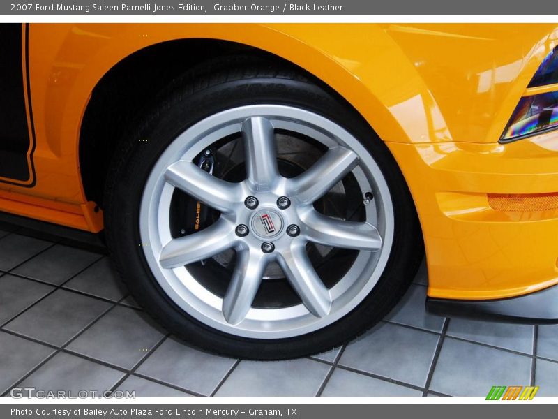 Grabber Orange / Black Leather 2007 Ford Mustang Saleen Parnelli Jones Edition
