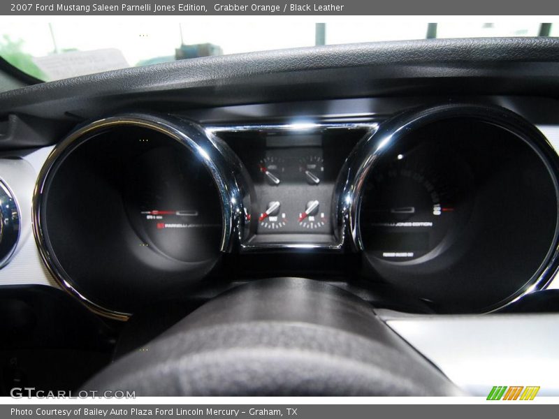 Grabber Orange / Black Leather 2007 Ford Mustang Saleen Parnelli Jones Edition