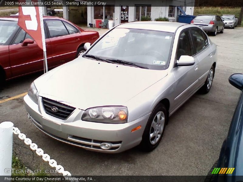 Sterling Metallic / Gray 2005 Hyundai Elantra GLS Sedan