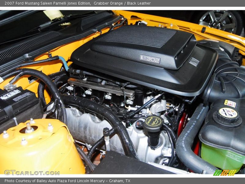 Grabber Orange / Black Leather 2007 Ford Mustang Saleen Parnelli Jones Edition