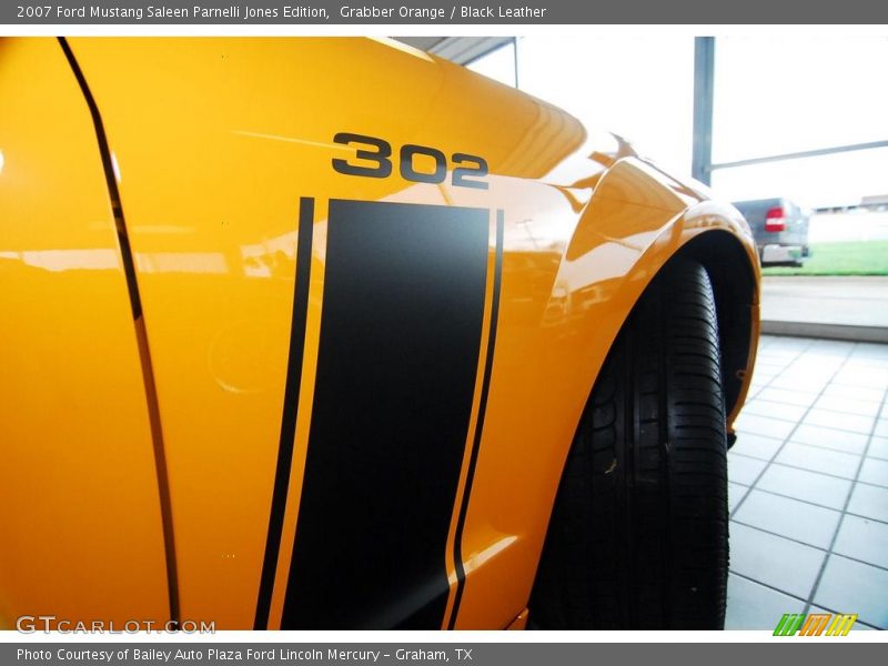 Grabber Orange / Black Leather 2007 Ford Mustang Saleen Parnelli Jones Edition