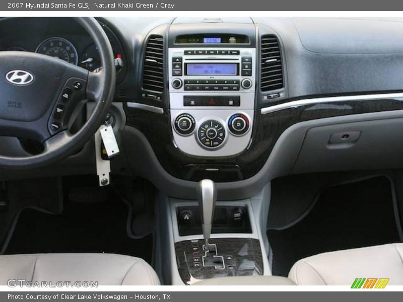 Natural Khaki Green / Gray 2007 Hyundai Santa Fe GLS