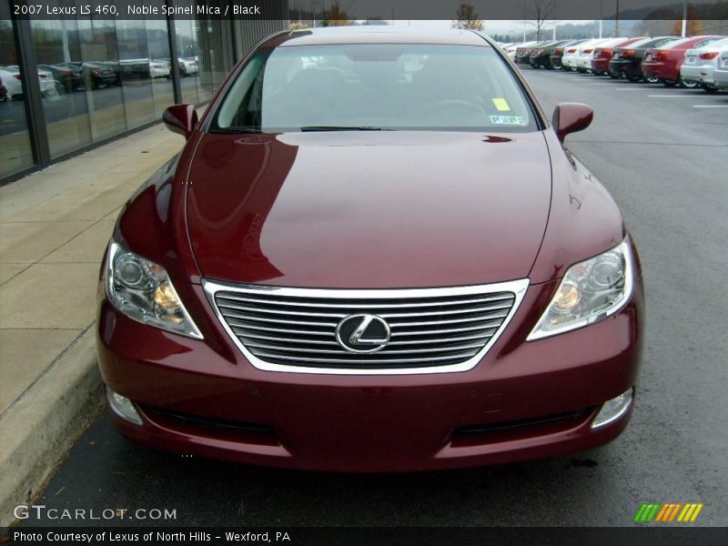 Noble Spinel Mica / Black 2007 Lexus LS 460
