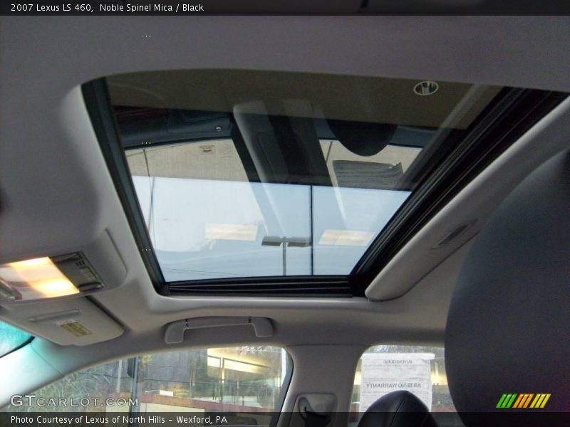 Noble Spinel Mica / Black 2007 Lexus LS 460
