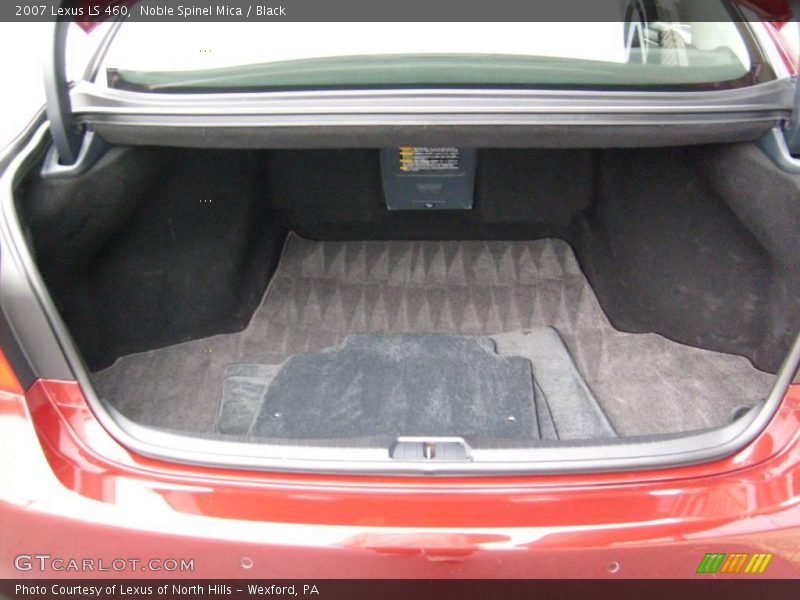 Noble Spinel Mica / Black 2007 Lexus LS 460