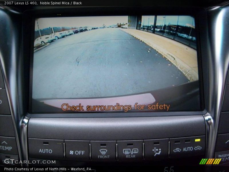 Noble Spinel Mica / Black 2007 Lexus LS 460