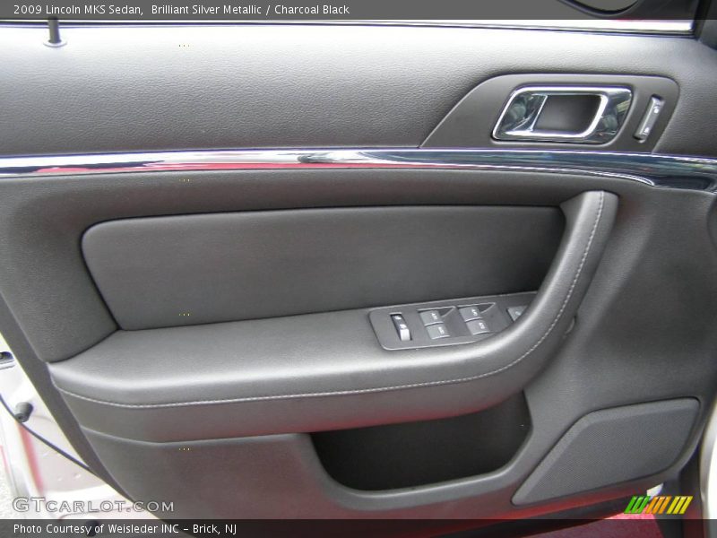 Brilliant Silver Metallic / Charcoal Black 2009 Lincoln MKS Sedan