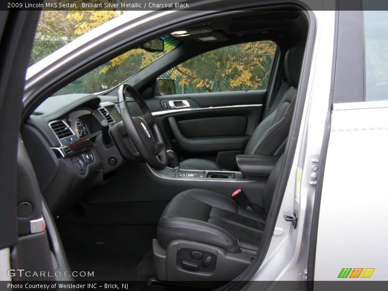 Brilliant Silver Metallic / Charcoal Black 2009 Lincoln MKS Sedan