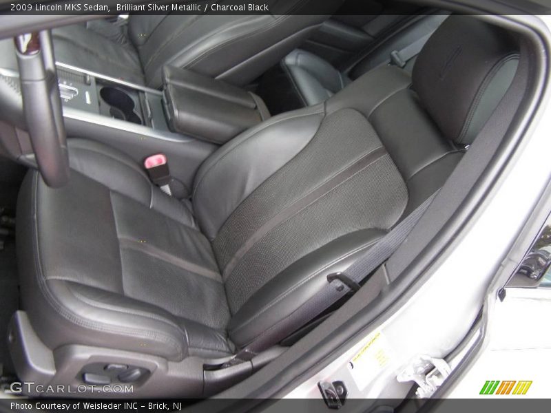 Brilliant Silver Metallic / Charcoal Black 2009 Lincoln MKS Sedan